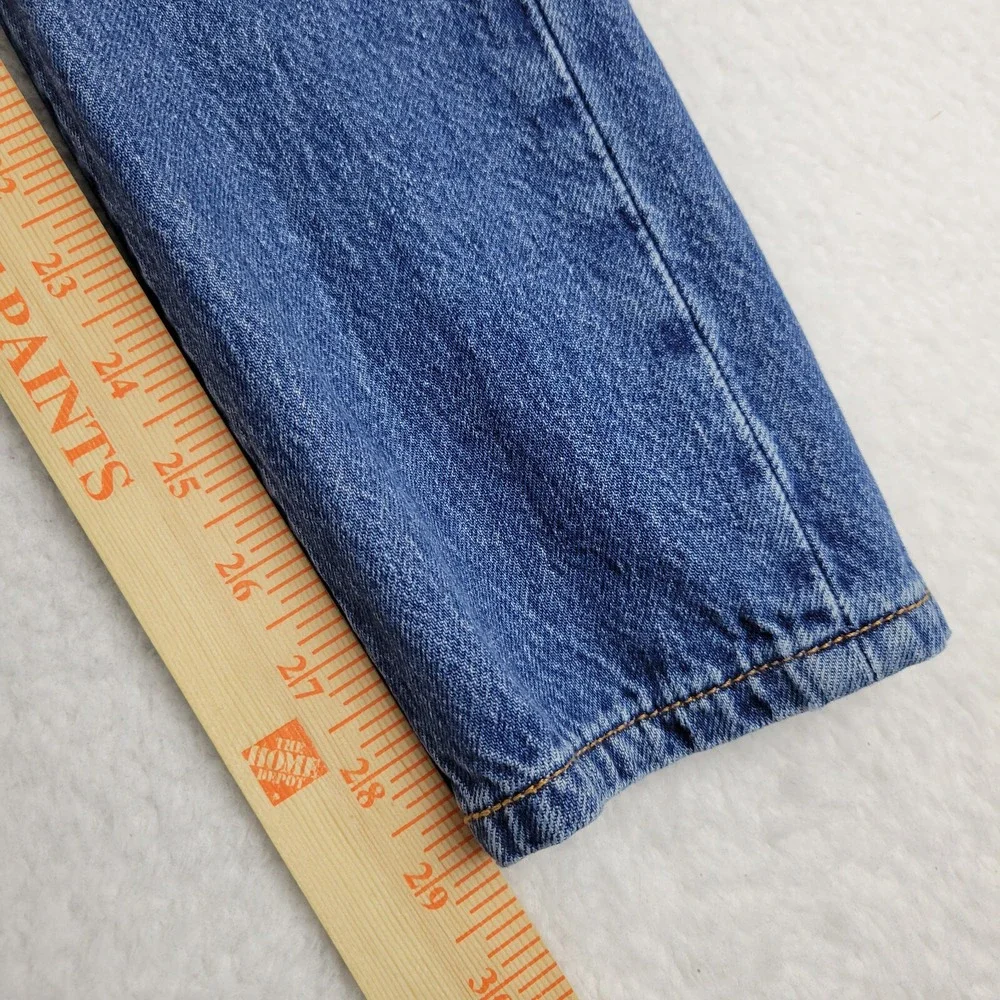 Levis BIG E 501XX S Jeans Mens 24 x 30 Skinny Leg Blue‎ Cotton Denim Pants